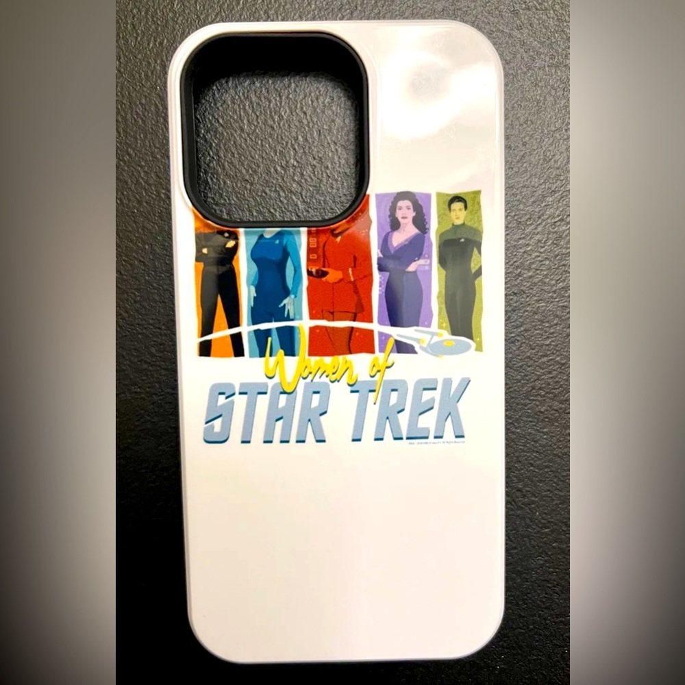 Women of Star Trek Tough Phone Case, iphone 13 Pro- NEW but Print Error